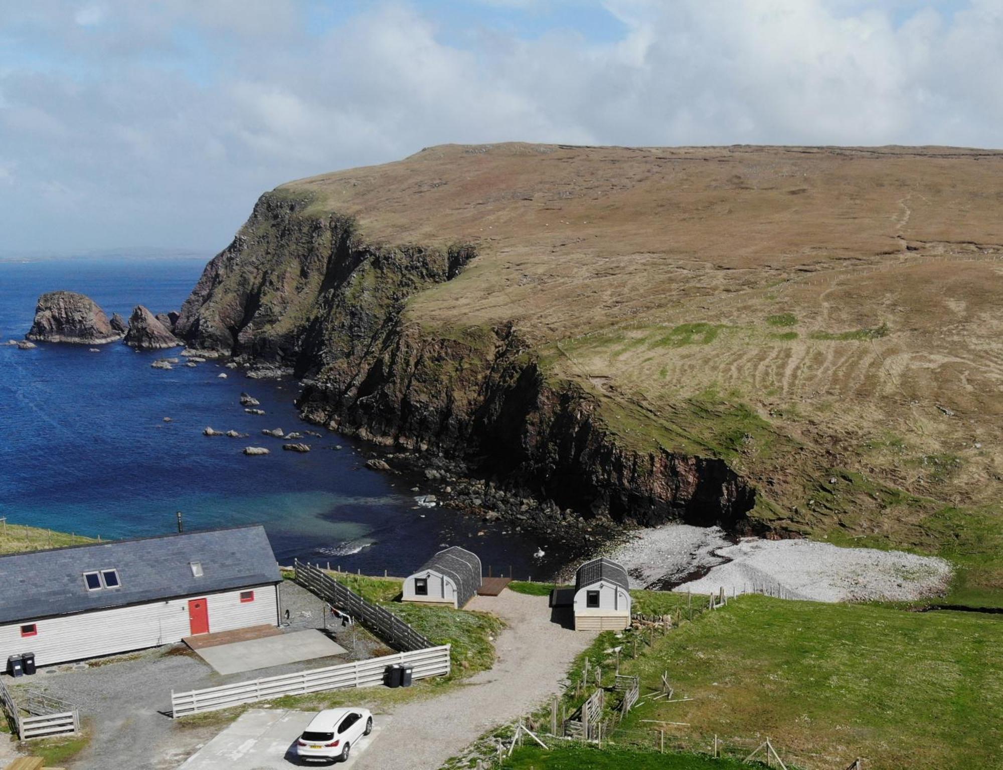 Seapods - Isle Of Lewis - Luxury En-Suite Pods On The Edge Of The Atlantic Ocean Aird Uig ภายนอก รูปภาพ