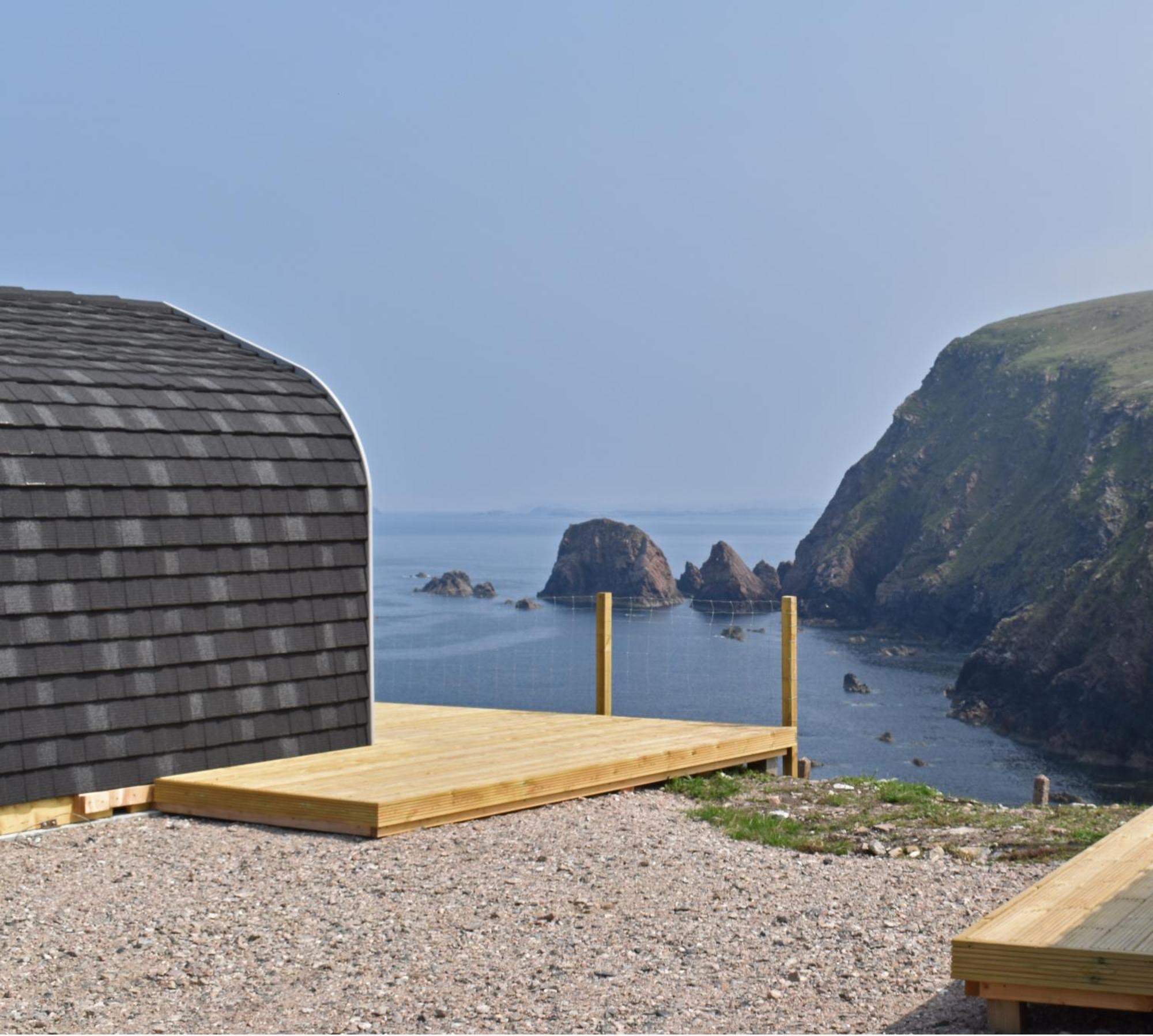 Seapods - Isle Of Lewis - Luxury En-Suite Pods On The Edge Of The Atlantic Ocean Aird Uig ห้อง รูปภาพ