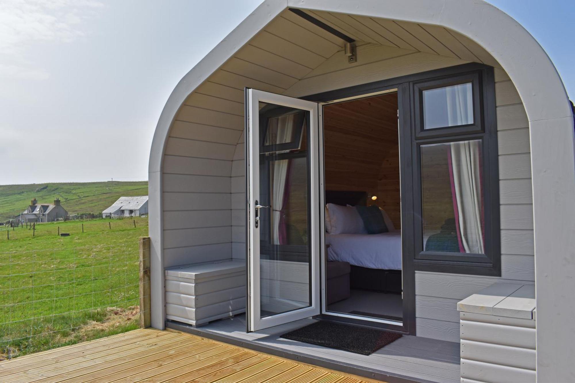 Seapods - Isle Of Lewis - Luxury En-Suite Pods On The Edge Of The Atlantic Ocean Aird Uig ภายนอก รูปภาพ