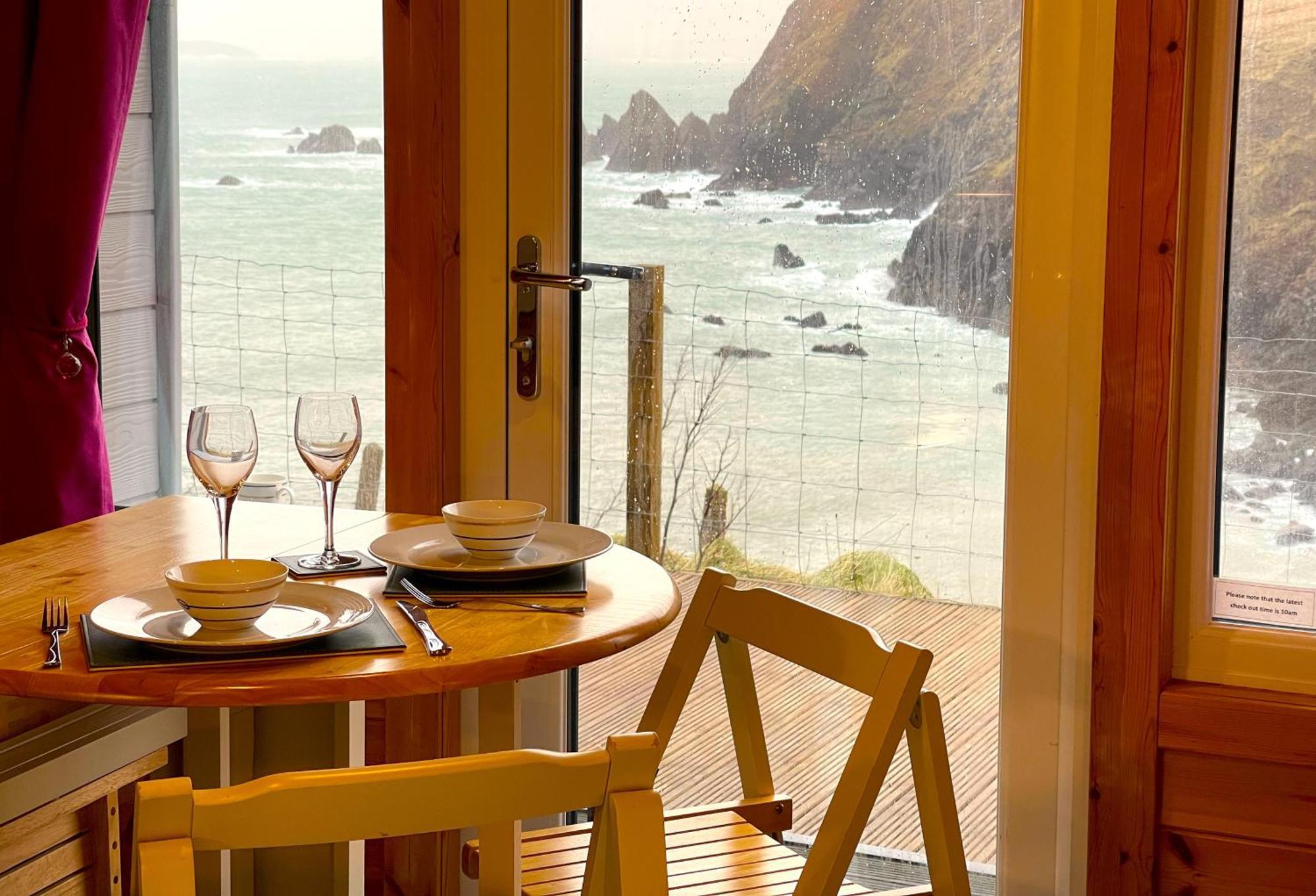 Seapods - Isle Of Lewis - Luxury En-Suite Pods On The Edge Of The Atlantic Ocean Aird Uig ภายนอก รูปภาพ